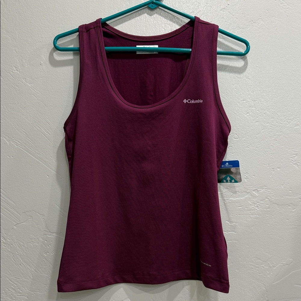 NWT Columbia Women's Burgundy Tank Top
